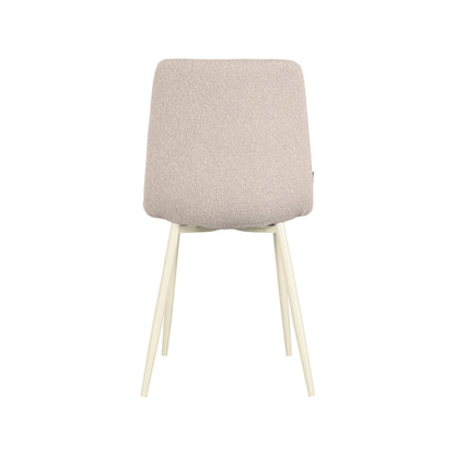 Eetkamerstoel Nino - Naturel - Boucle