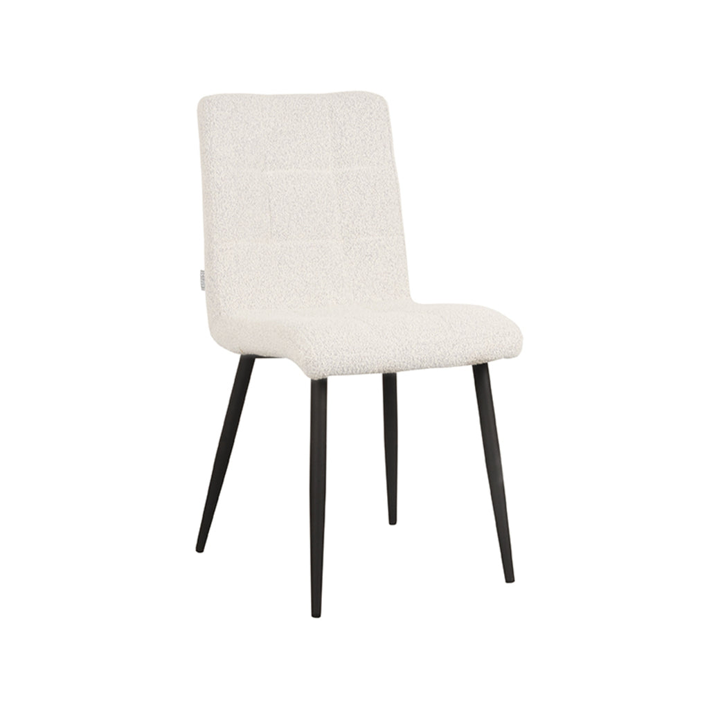 Eetkamerstoel Sam - Naturel - Boucle