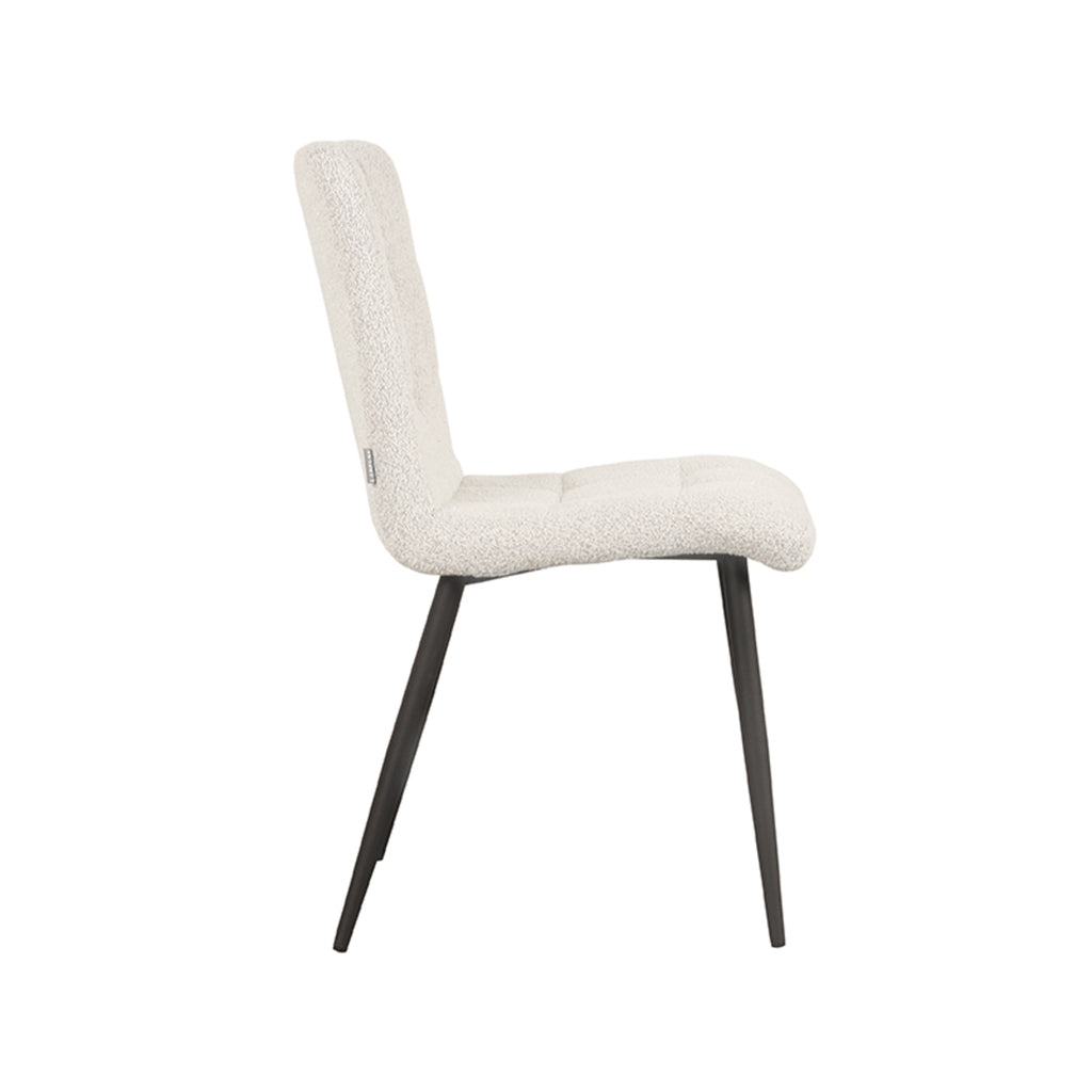 Eetkamerstoel Sam - Naturel - Boucle