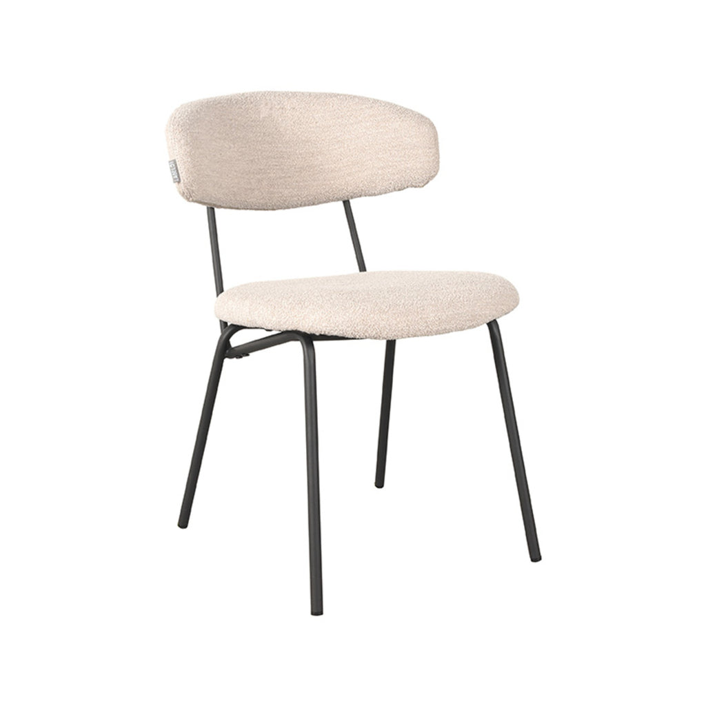 Eetkamerstoel Zack - Naturel - Boucle