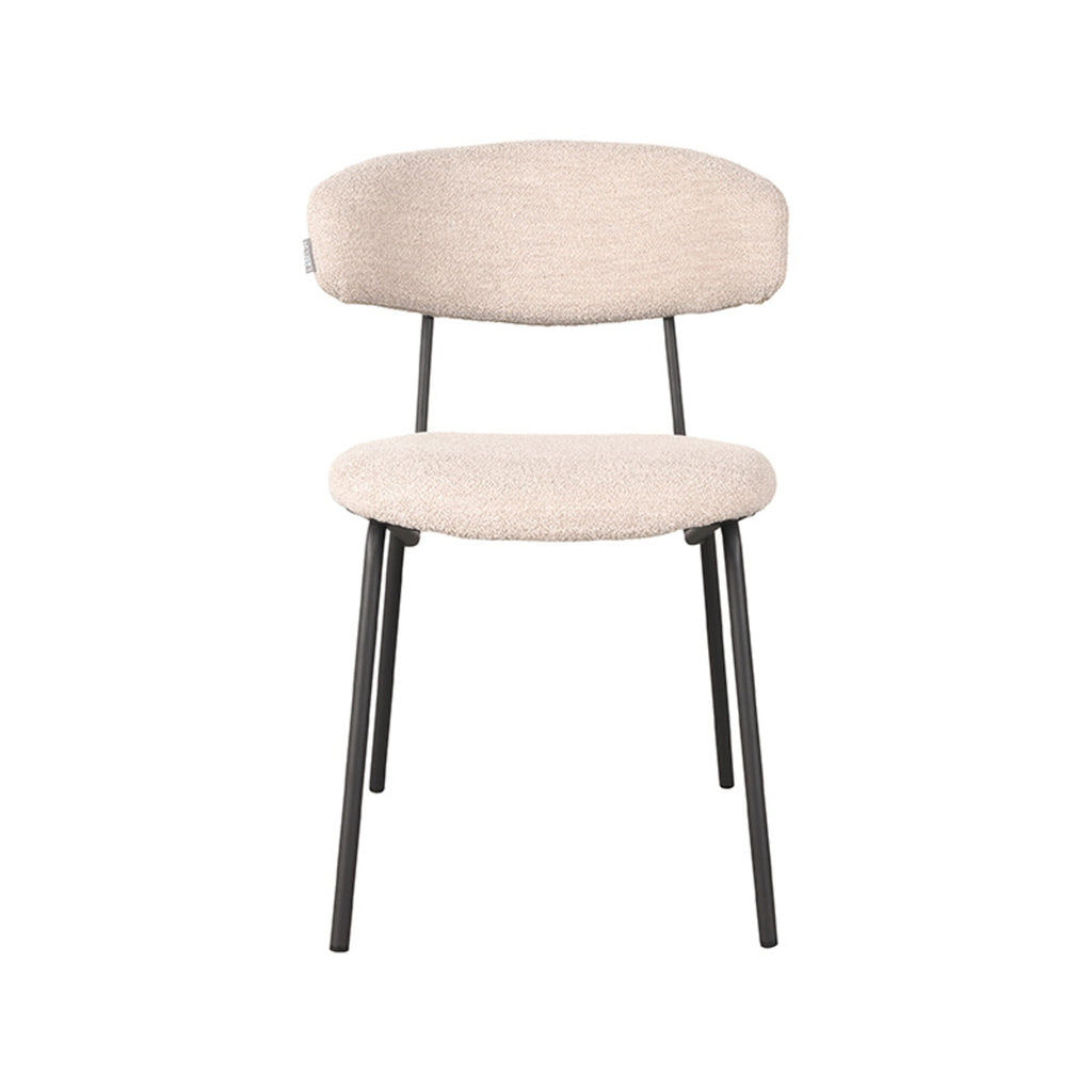 Eetkamerstoel Zack - Naturel - Boucle