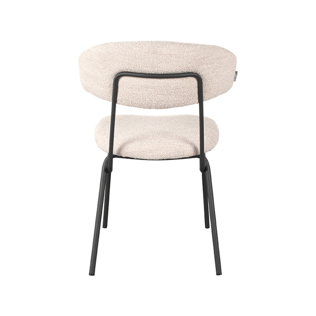 Eetkamerstoel Zack - Naturel - Boucle