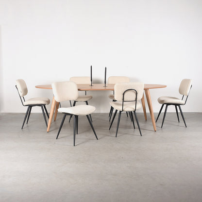 Eettafel Ines 210x110x76 cm