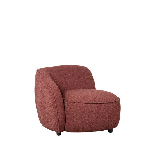 Fauteuil Livo - Winered - Boucle