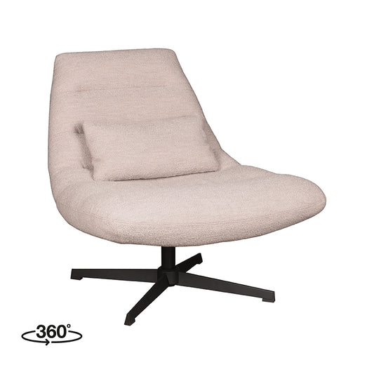 Fauteuil Nox - Naturel - Boucle