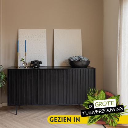 Dressoir Madison Black | 165 cm