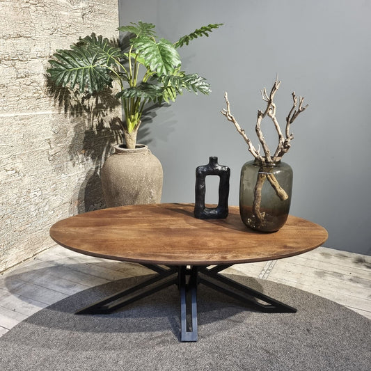 Jasmin Oval Coffee Table 130