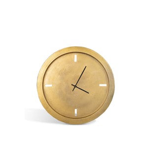 Kleine Gouden Wandklok