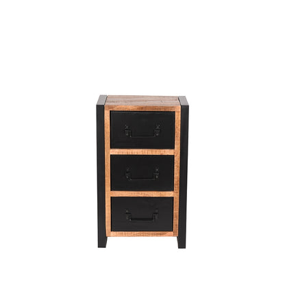 Ladekast Brussels - Rough - Mangohout - 75 cm
