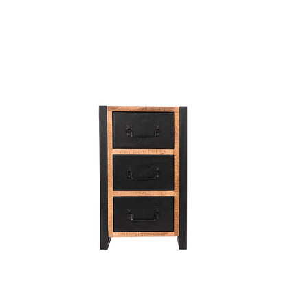 Ladekast Brussels - Rough - Mangohout - 75 cm