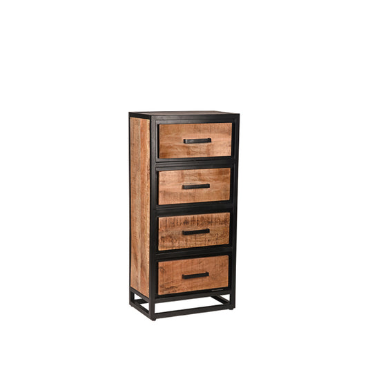 Ladekast Tampa - Rough - Mangohout