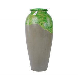 Pot Grijs en Groen Groot