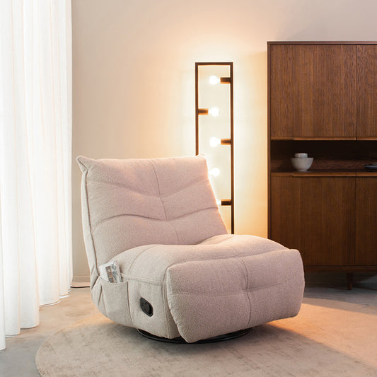 Fauteuil Take It Easy - Naturel - Boucle