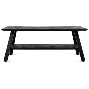 Salontafel Berlin Zwart met Vak