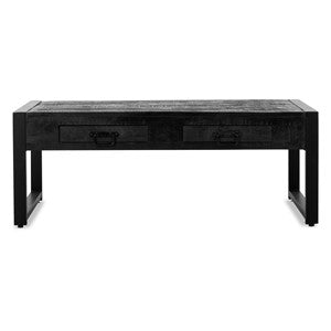 Salontafel Britt Zwart met Laden 120