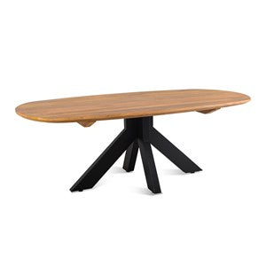 Salontafel Deens Ovaal Runa 130