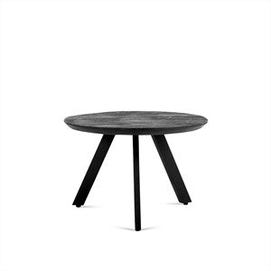 Salontafel Rond Berlin Zwart 60