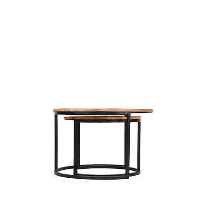 Salontafel Set Double - Rough - Mangohout