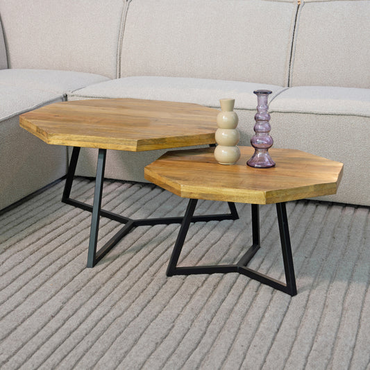Salontafel Figure - Rough - Mangohout