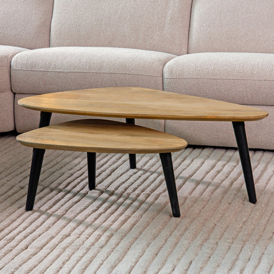 Salontafel Rock - Rough - Mangohout