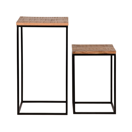 Bijzettafel Vintage - Rough - Mangohout
