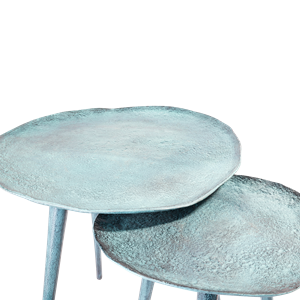 Sidetable Blauw Patina 34,5