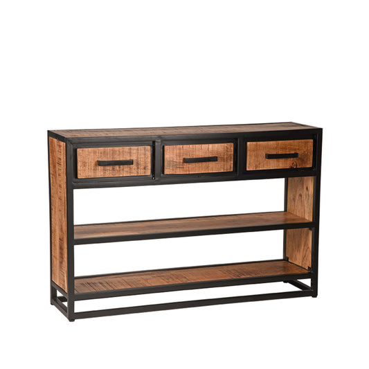 Sidetable Tampa - Rough - Mangohout