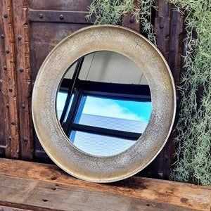 Spiegel Rond Goud Groot