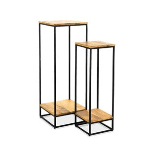 Tafel voor Planten Set van 2