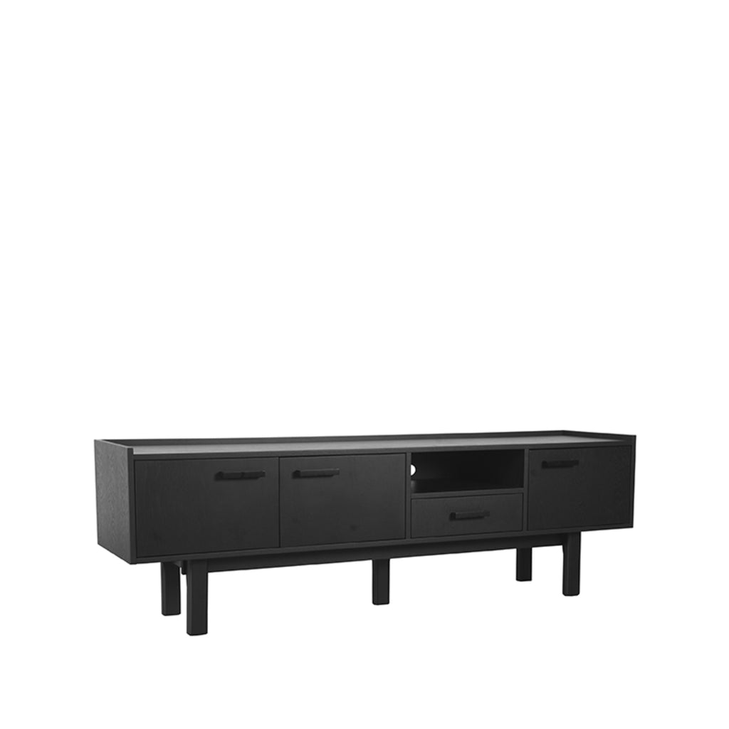 Dressoir Cali - Zwart - Eiken