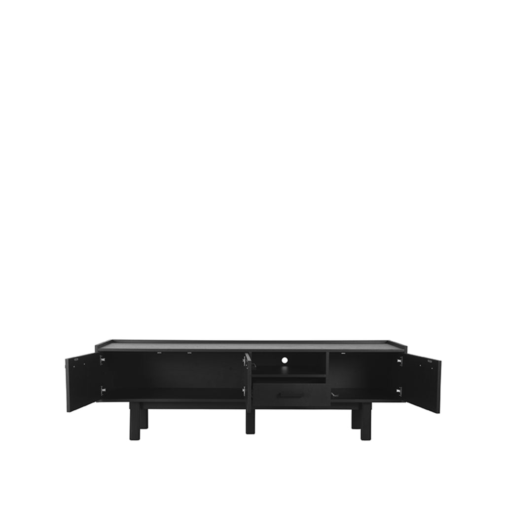 Dressoir Cali - Zwart - Eiken