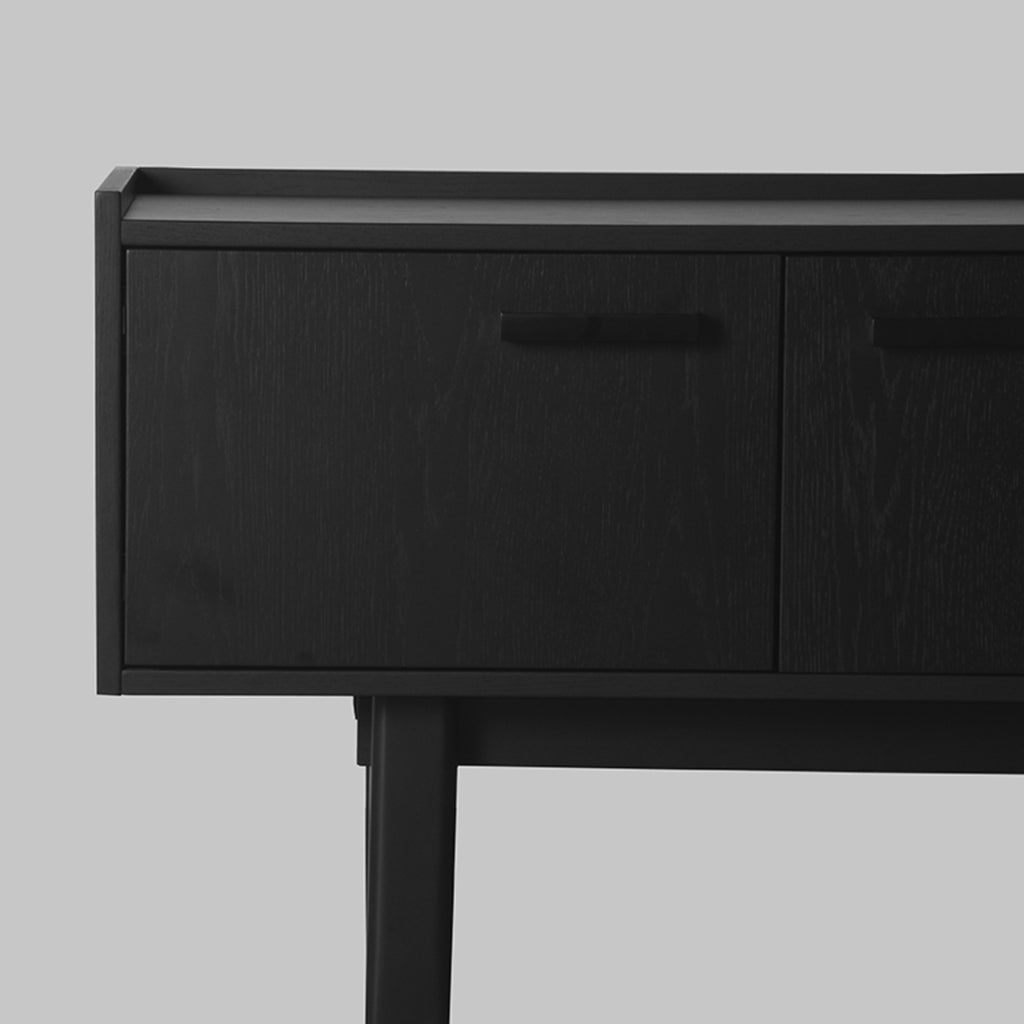 Dressoir Cali - Zwart - Eiken