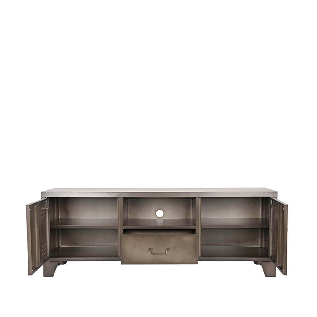 Tv-meubel Fence - Vintage Metaal - Metaal
