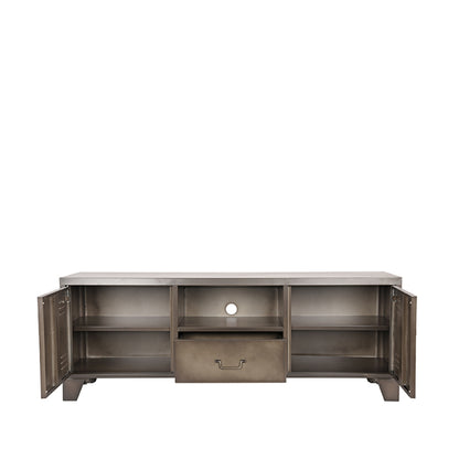 Tv-meubel Fence - Vintage Metaal - Metaal