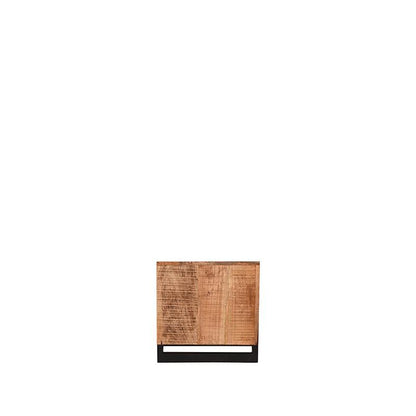Tv-meubel Glasgow - Rough - Mangohout - 160 cm