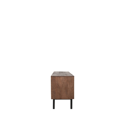 Tv-meubel Rio - Espresso - Mangohout - 180 cm