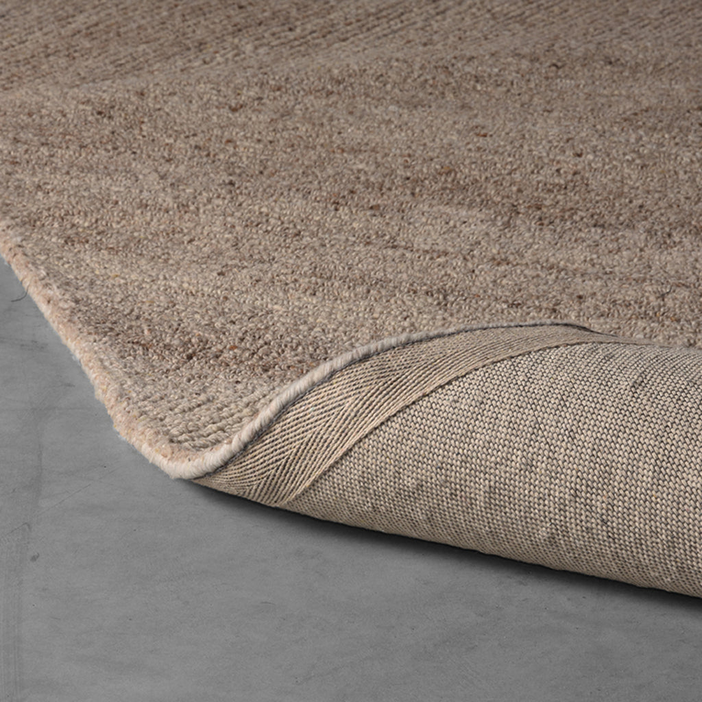 Vloerkleden Blendy - Taupe - Wol