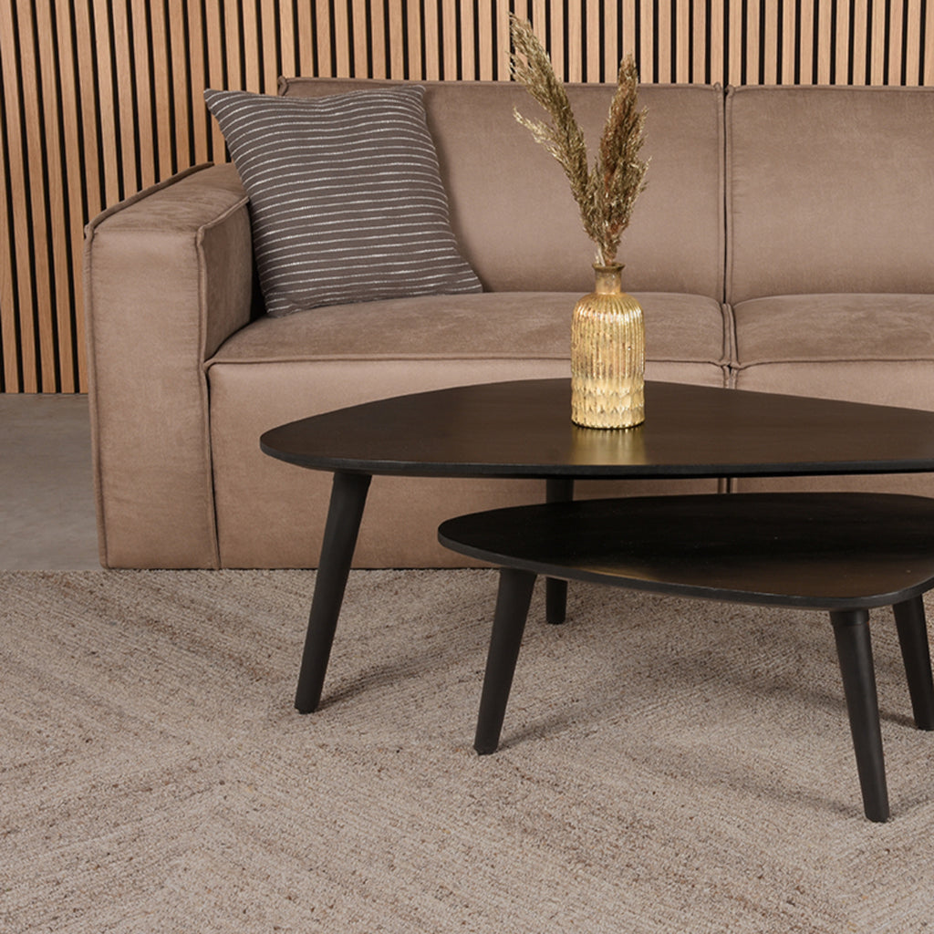 Vloerkleden Blendy - Taupe - Wol
