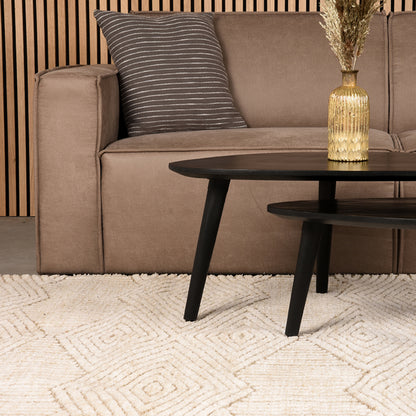 Vloerkleden Cosy - Taupe - Synthetisch - 160x230 cm