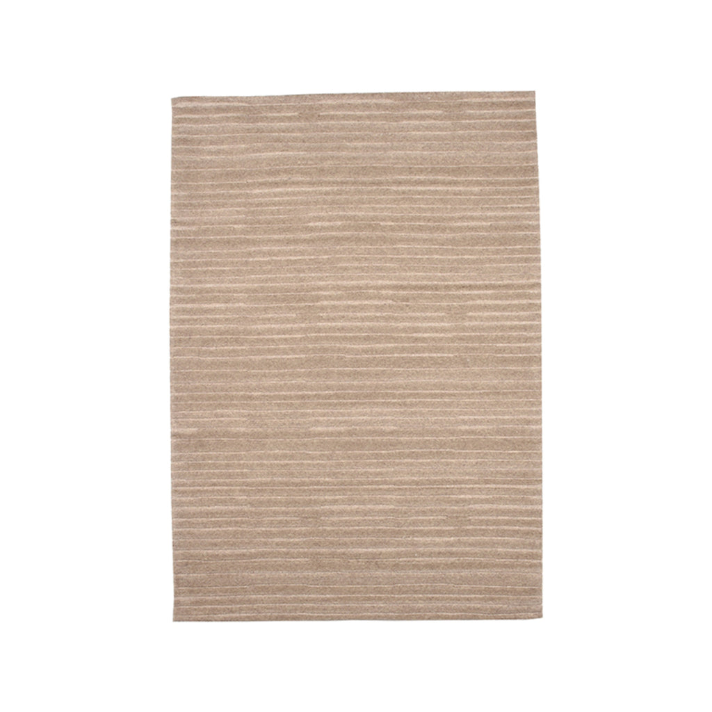 Vloerkleden Luxy - Taupe - Wol - 160x230 cm