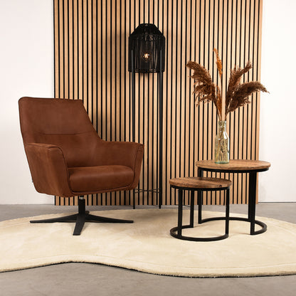 Vloerkleden Mody - Ivory - Synthetisch - 160x230 cm