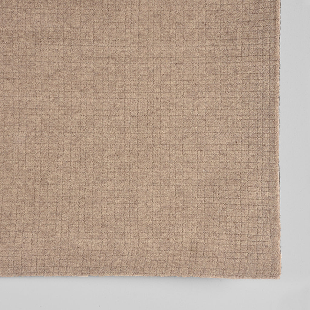 Vloerkleden Wolly - Taupe - Wol - 200x300 cm