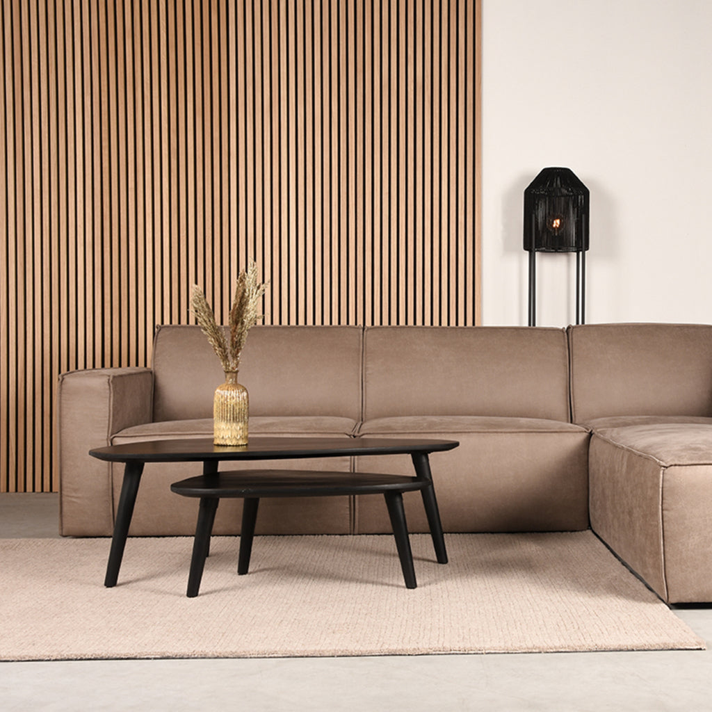 Vloerkleden Wolly - Taupe - Wol - 200x300 cm