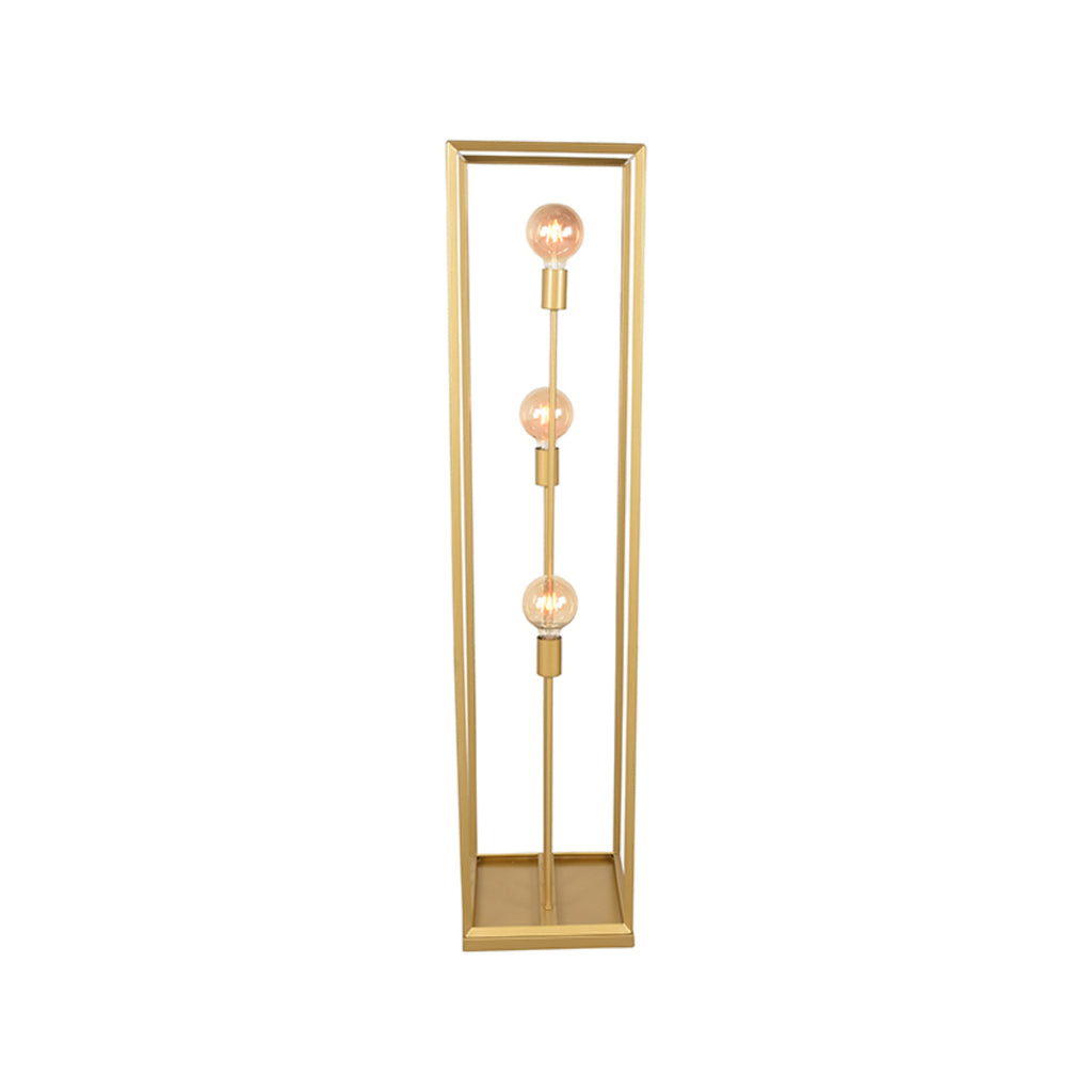 Vloerlamp Tetto - Antiek goud - Metaal