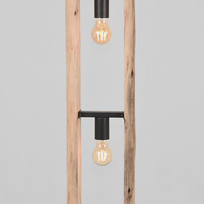 Vloerlamp Woody - Rough - Hout